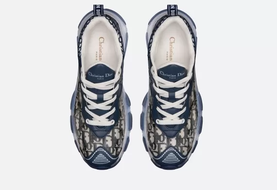 Dior Vibe Sneaker - Deep Blue, Transparent Rubber