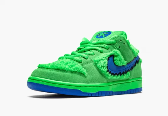 Trendy SB DUNK LOW Grateful Dead - Green Bear for Men's