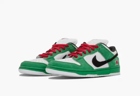 Men's Nike SB Dunk Low Pro - Heineken - Get it at Discounted Prices!