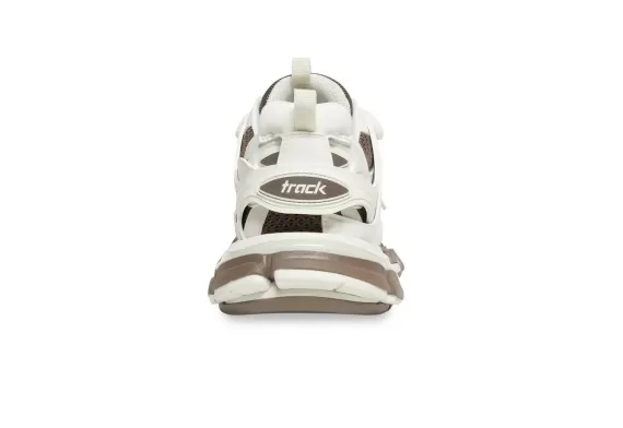 Balenciaga Track Lace-Up Sneakers Brown/White