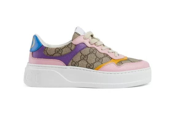 Gucci GG Low-Top Sneakers Beige/Multicolour