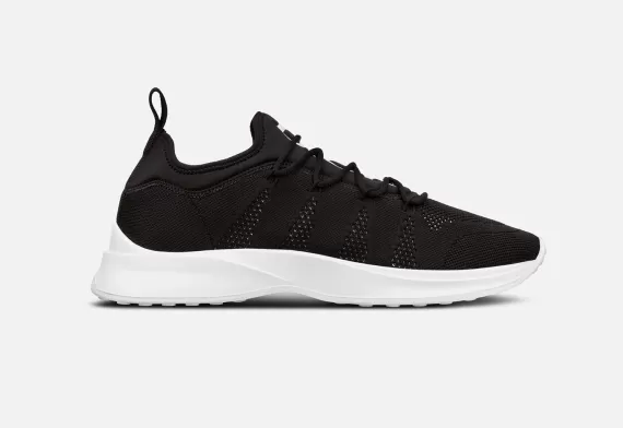 B25 Sneaker Black Neoprene and Technical Mesh