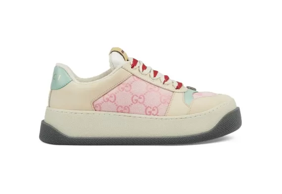 Gucci Screener GG Canvas Sneakers Pink/Multicolour