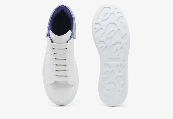 Oversized Sneaker - White/Utopian Blue