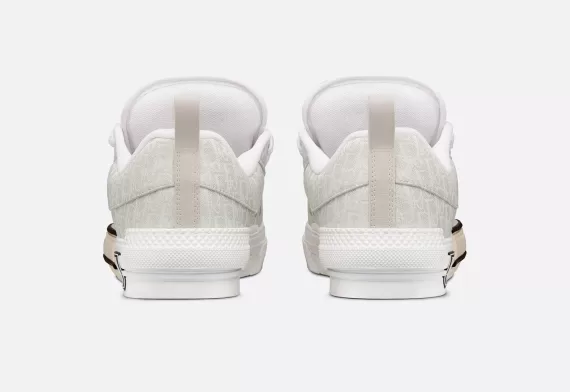 B23 Skater Sneaker Cream Dior Oblique Jacquard