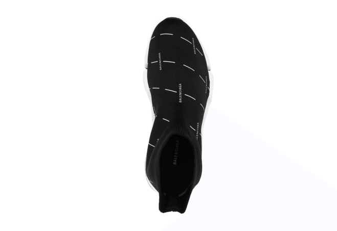 Save on Balenciaga Speed Runners 2.0 Logo-Print Black/White Shoes for Women!