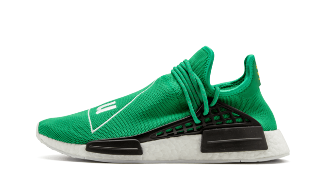 Buy the Pharrell Williams NMD Human Race Green Women's Shoes - Get it Now!
