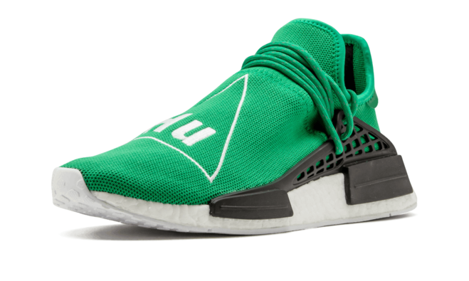 Mens Fashion - Pharrell Williams NMD Human Race Green Shoes