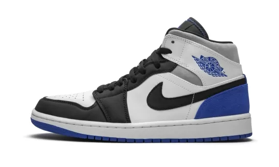 Air Jordan 1 Mid SE - Game Royal Black Toe