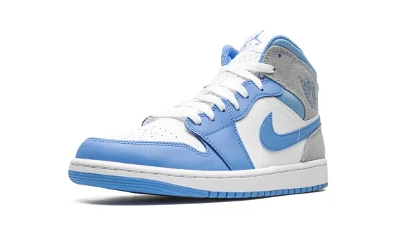 Air Jordan 1 Mid SE - University Blue / Grey