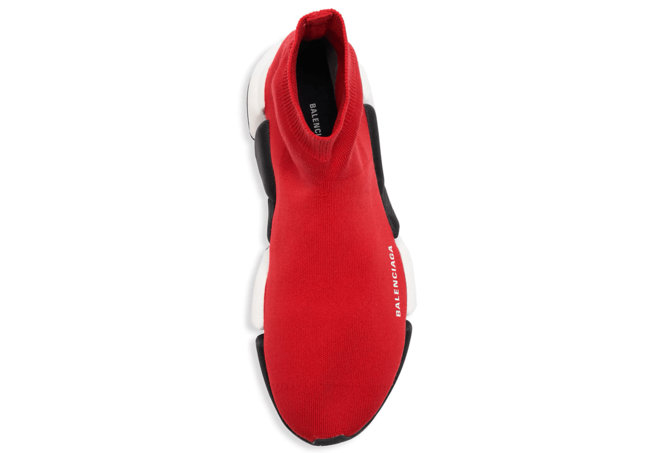 Fashionable Balenciaga Speed Runners 2.0 Red Women's Shoes