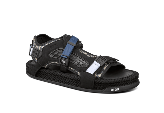 Men's Dior Atlas Sandal Black - Buy Now!