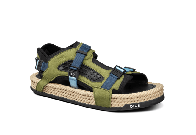 Women's Fashion Must-Have: Dior Atlas Sandal Black Neoprene.