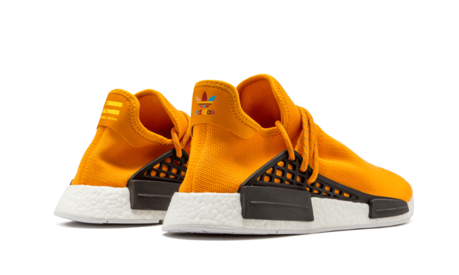 Women's Pharrell Williams NMD Human Race Tangerine/Orange - Get it Now!