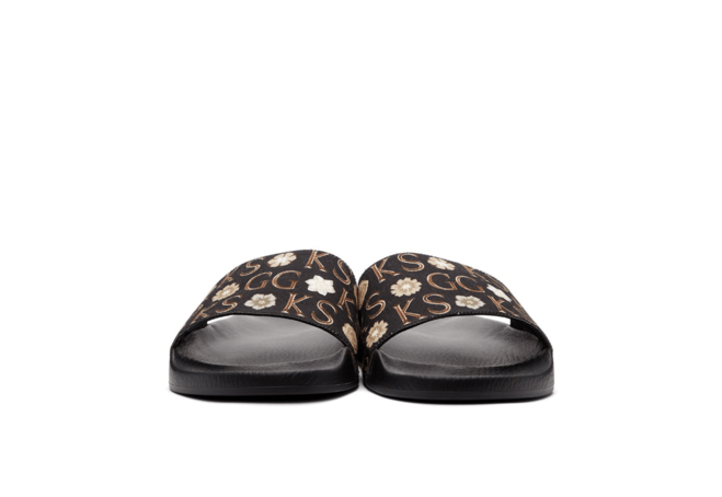 Women's Gucci Black & Brown Slides - Get Yours Now!