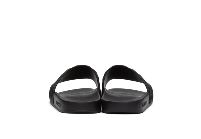 Shop Women's Gucci Black Matelasse Slides Now!