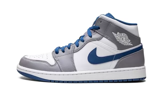 Air Jordan 1 Mid - True Blue