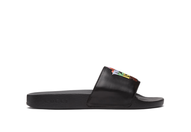 Discounted Gucci Black Prodige d'Amour Sandals for Men - Shop Now!