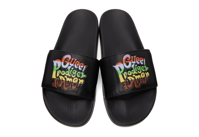 Save on Gucci Prodige d'Amour Sandals for Men - Black Color!