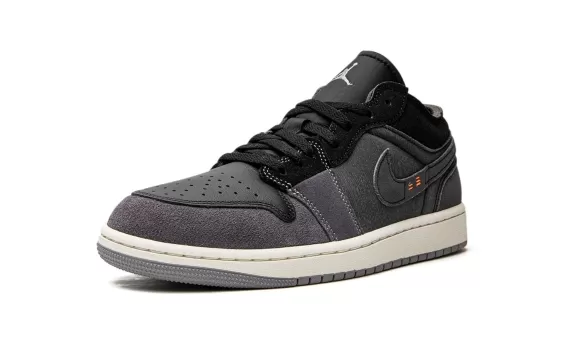 Air Jordan 1 Low SE Craft Inside Out - Black