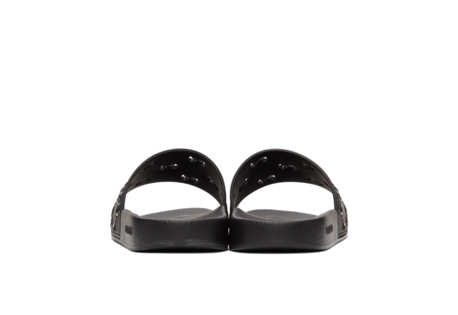 Get Your Men's Gucci Black Rubber GG Slides Now!