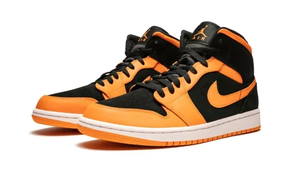 Air Jordan 1 Mid - Orange Peel