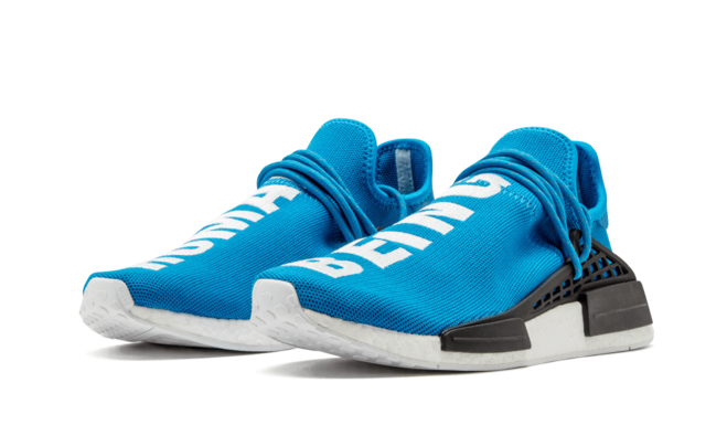 Sale on Pharrell Williams NMD Human Race - Shale Blue for Women