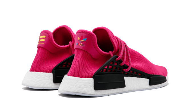 Update Your Wardrobe with Pharrell Williams NMD Human Race - Friends & Family Shock Pink | Shop Now!