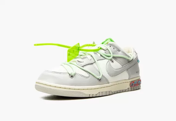 Men's NIKE DUNK LOW Off-White - Lot 7 Available at Discount