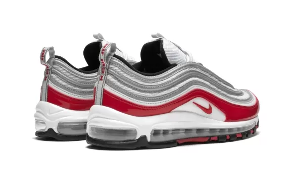 Air Max 97 - Pure Platinum/University Red