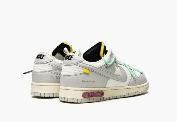 Look Fresh with NIKE DUNK LOW Off-White - Lot 04 Men's Shoes