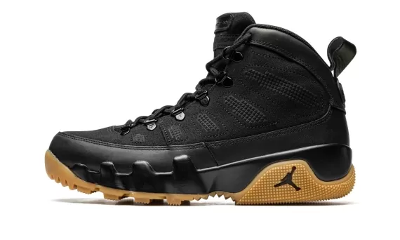 Air Jordan 9 Boot - Black/Gum