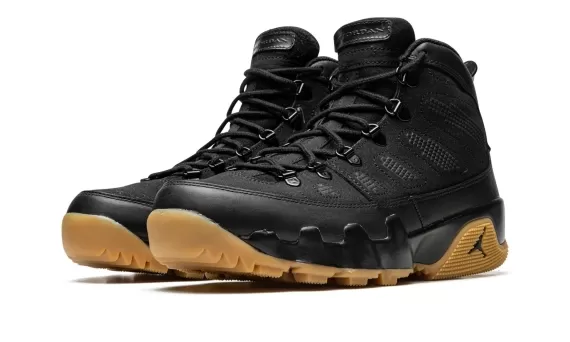Air Jordan 9 Boot - Black/Gum