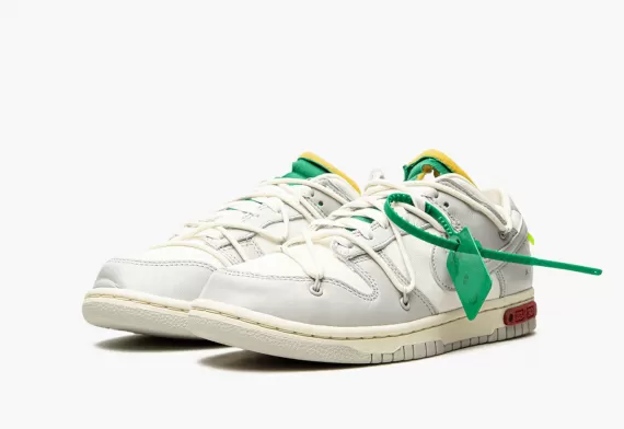 Buy Women's NIKE DUNK LOW Lot 25 - Off White with Discount