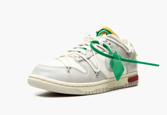 Save Money on Men's Fashion with NIKE DUNK LOW Lot 25 - Off White!