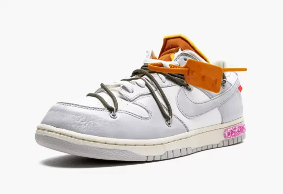 Shop Men's Nike DUNK LOW Off-White - Lot 22 Now and Get Discount!