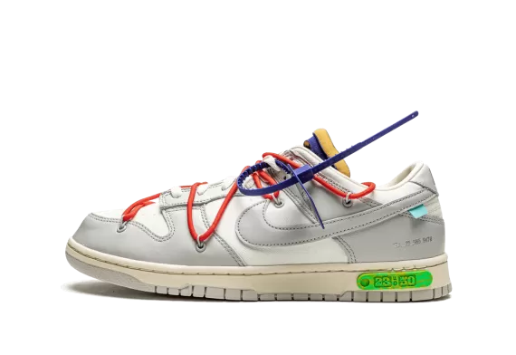 Buy NIKE DUNK LOW Off-White - Lot 23 for Men at Discount!
