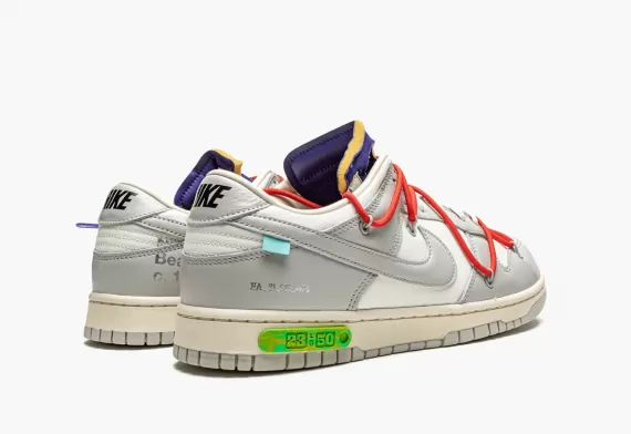 Women's Sneaker Bargain: NIKE DUNK LOW Off-White - Lot 23 at Discounted Prices
