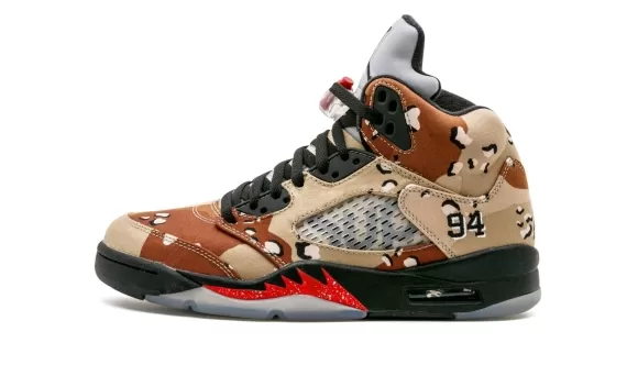 Air Jordan 5 Retro Supreme - Camo