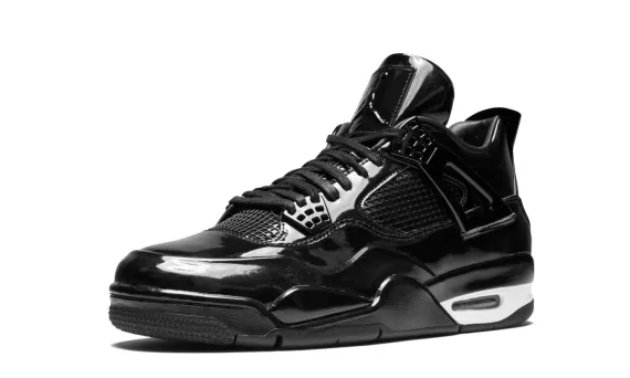Air Jordan 4 11LAB4 - Black Patent