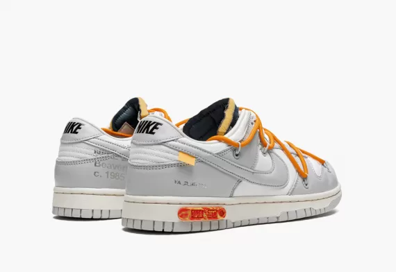 Grab Men's Nike Dunk Low Off-White - Lot 44 at Sale