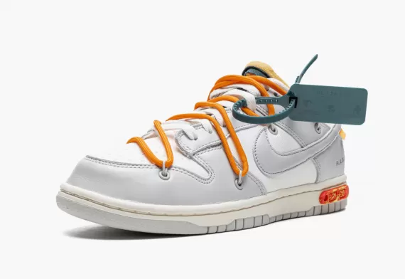 Men's Nike Dunk Low Off-White - Lot 44 Available at Sale