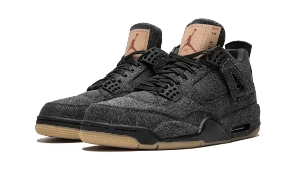 Air Jordan 4 Retro Levis NRG - Black Levis