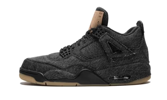 Air Jordan 4 Retro Levis NRG - Black Levis