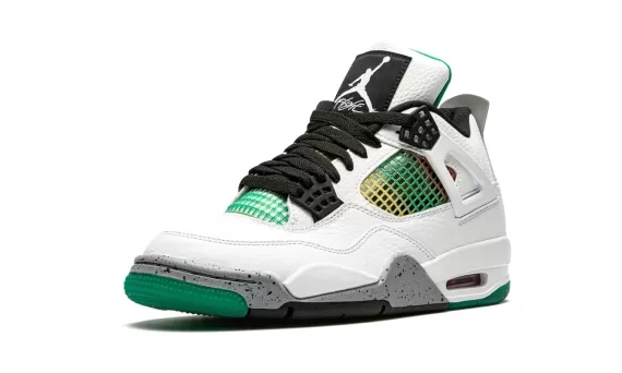 Air Jordan 4 Retro Rasta - Lucid Green