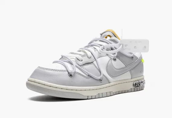 Shop Men's Nike DUNK LOW Off-White - Lot 49 at a Discount