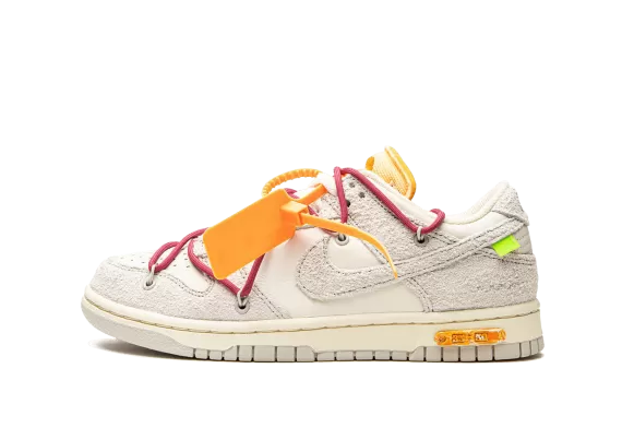 Shop Women's NIKE DUNK LOW OFF-WHITE - LOT 35 and get a discount!