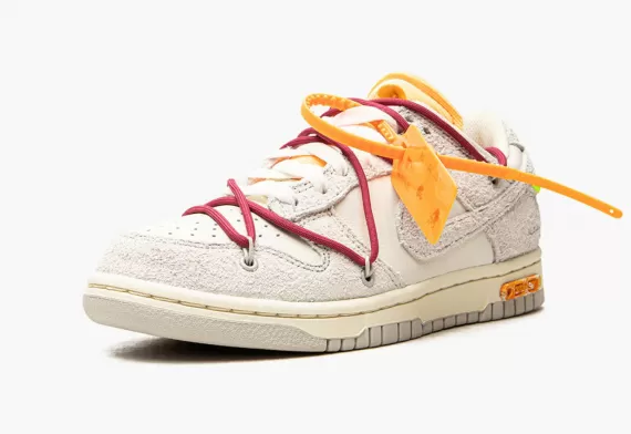 Save Money on Women's NIKE DUNK LOW OFF-WHITE - LOT 35!