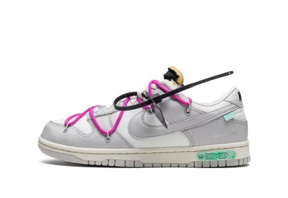 Shop the NIKE DUNK LOW Off-White - Lot 30 for Men Now!