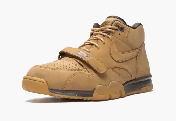 Women's Nike Air Trainer 1 Mid PRM QS Flax - Shop Now